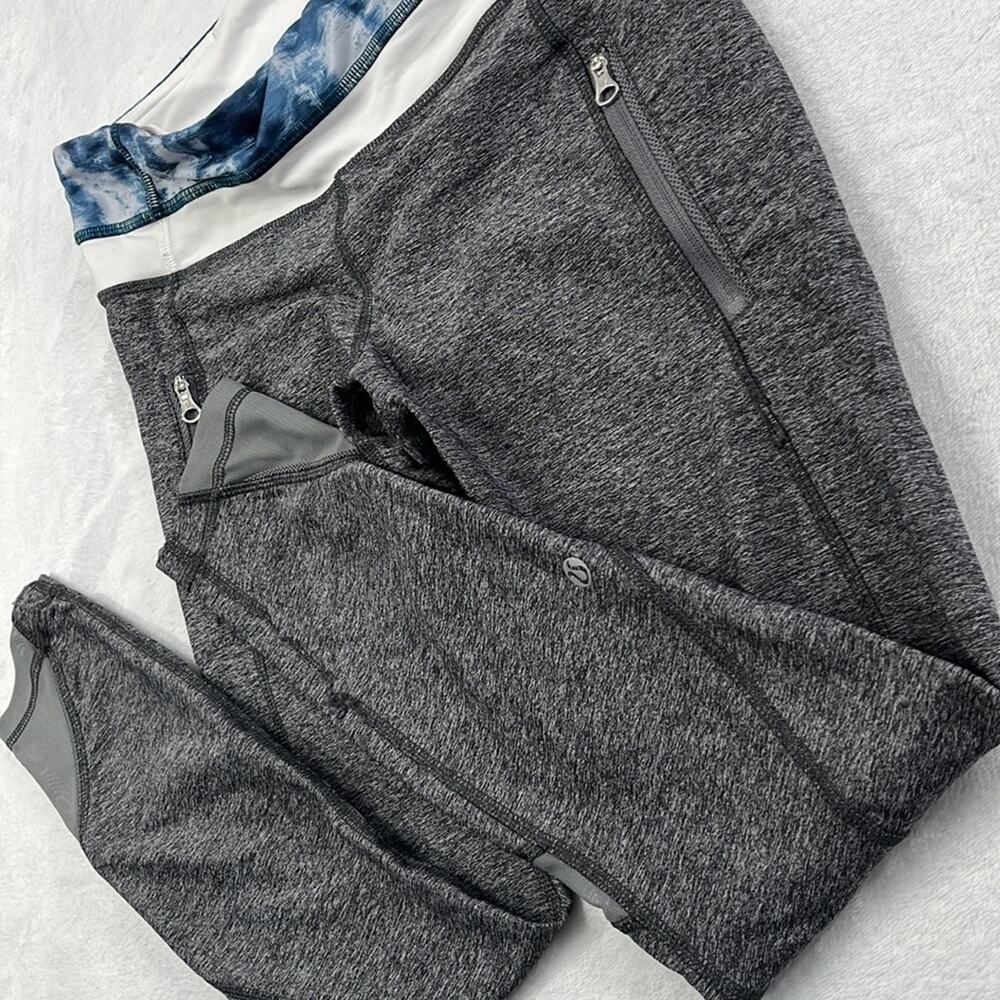 Lululemon 6 Women's Inspire Tight Gray Sea Side 25" Inseam FAIR‎